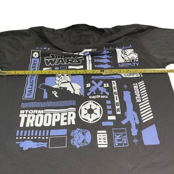 Disney Star Wars Storm Trooper Grey‎ T-Shirt - Size Small - Picture 5 of 6